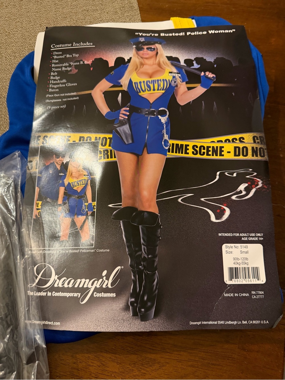 Sexy Police Officer Halloween costume